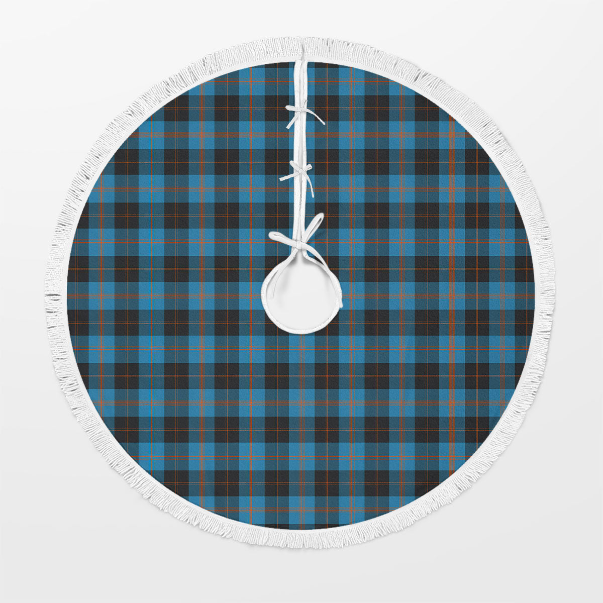 Clan Horsburgh Tartan Christmas Tree Skirt DJ30 Horsburgh Tartan Tartan Christmas   