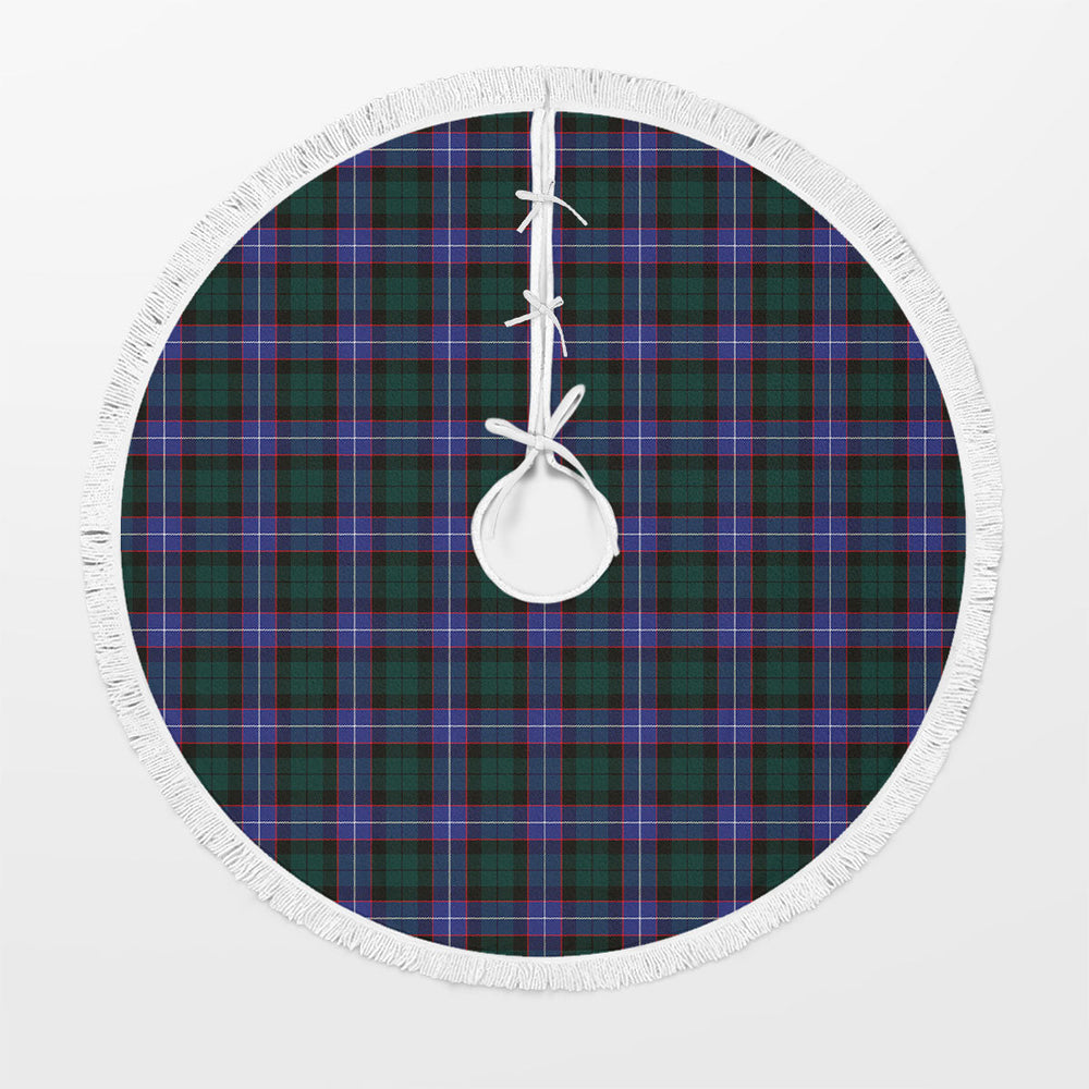 Clan Hunter Modern Tartan Christmas Tree Skirt EC56 Hunter Modern Tartan Tartan Christmas   