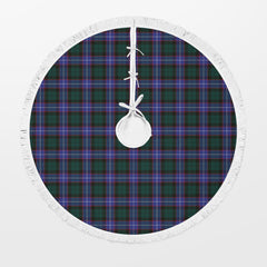 Clan Hunter Modern Tartan Christmas Tree Skirt EC56 Hunter Modern Tartan Tartan Christmas   