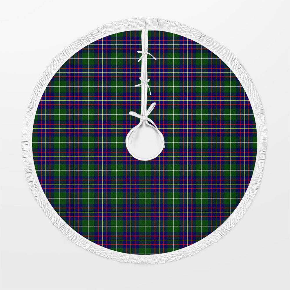 Clan Inglis Modern Tartan Christmas Tree Skirt VY74 Inglis Modern Tartan Tartan Christmas   