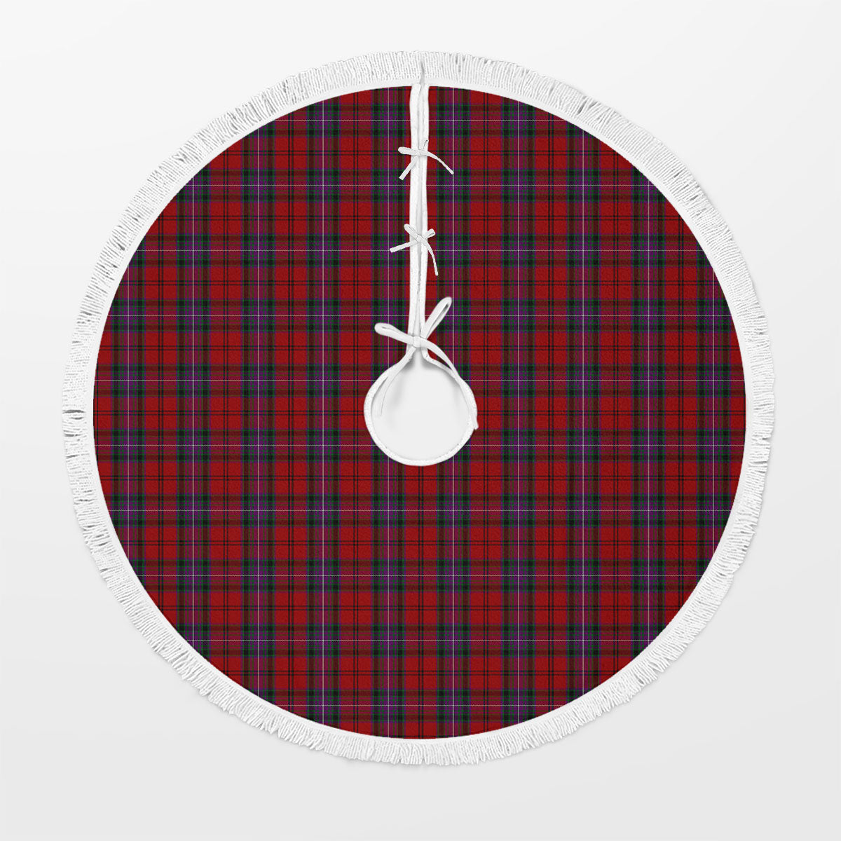 Clan Kelly of Sleat Red Tartan Christmas Tree Skirt LB56 Kelly of Sleat Red Tartan Tartan Christmas   