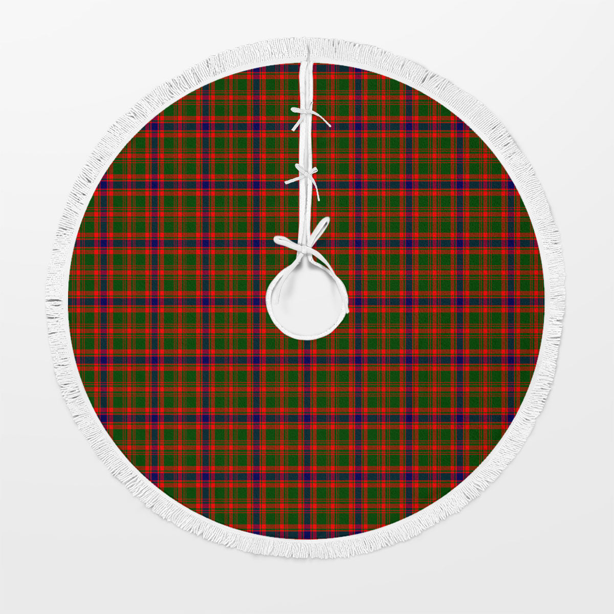 Clan Kinninmont Tartan Christmas Tree Skirt JY61 Kinninmont Tartan Tartan Christmas   