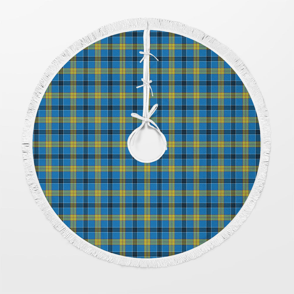 Clan Laing Tartan Christmas Tree Skirt MY96 Laing Tartan Tartan Christmas   