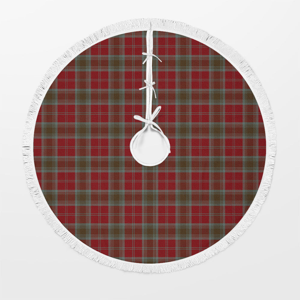 Clan Lindsay Weathered Tartan Christmas Tree Skirt NF31 Lindsay Weathered Tartan Tartan Christmas   