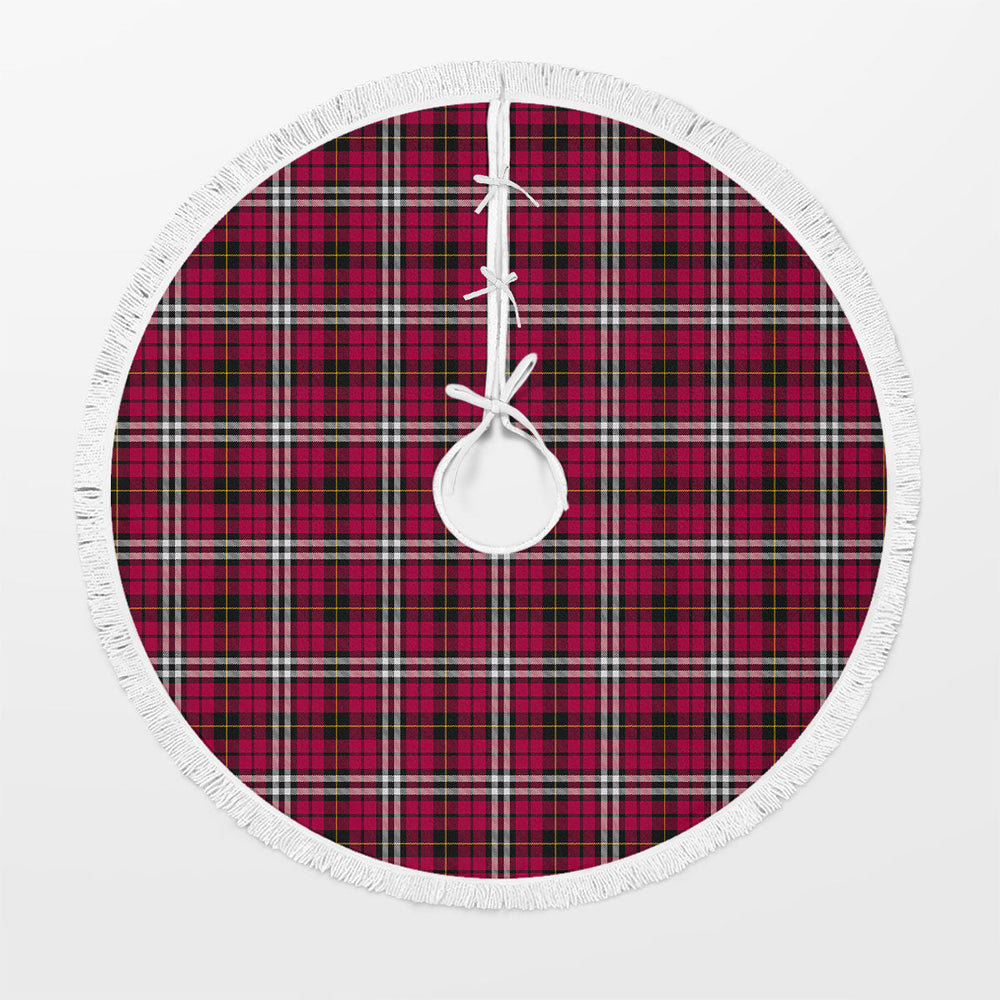 Clan Little Tartan Christmas Tree Skirt MD39 Little Tartan Tartan Christmas   