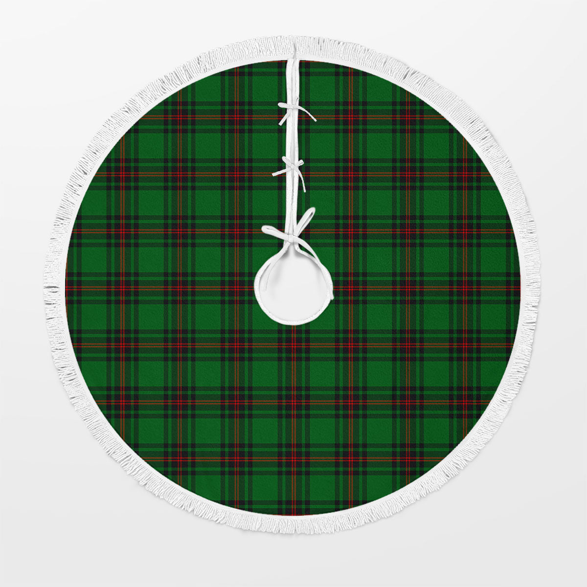 Clan Lundin Tartan Christmas Tree Skirt IO58 Lundin Tartan Tartan Christmas   