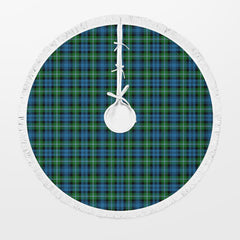 Clan Lyon Tartan Christmas Tree Skirt EN46 Lyon Tartan Tartan Christmas   