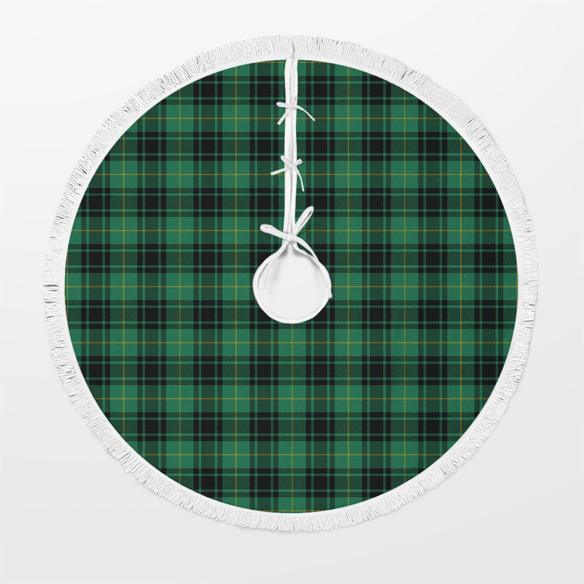 Clan MacArthur Ancient Tartan Christmas Tree Skirt WM68 MacArthur Ancient Tartan Tartan Christmas   