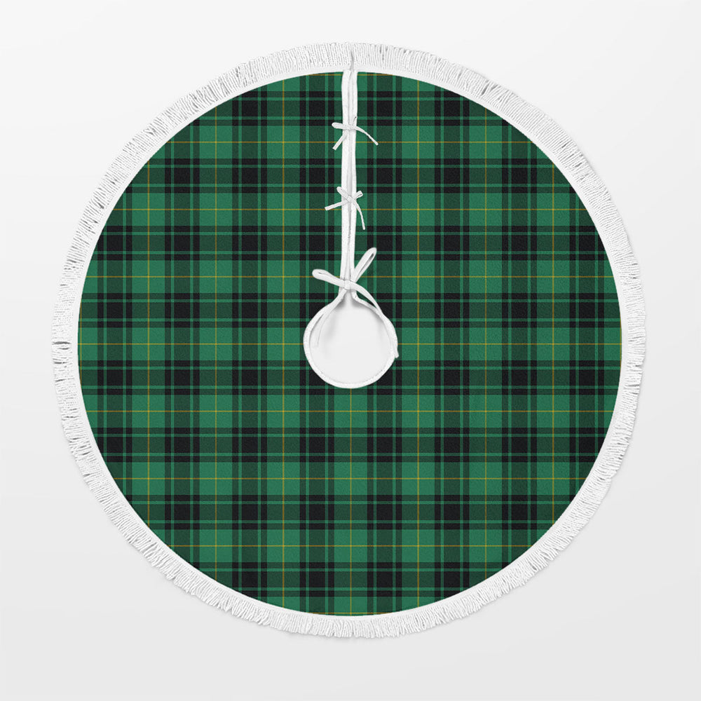 Clan MacArthur Ancient Tartan Christmas Tree Skirt WM68 MacArthur Ancient Tartan Tartan Christmas   