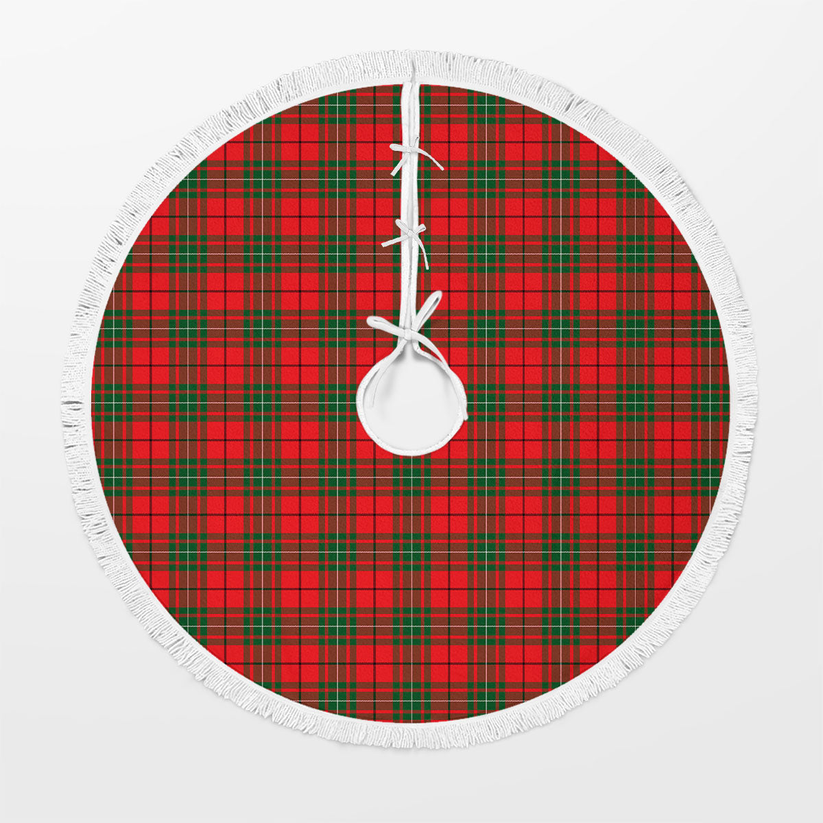 Clan MacAulay Modern Tartan Christmas Tree Skirt LI78 MacAulay Modern Tartan Tartan Christmas   