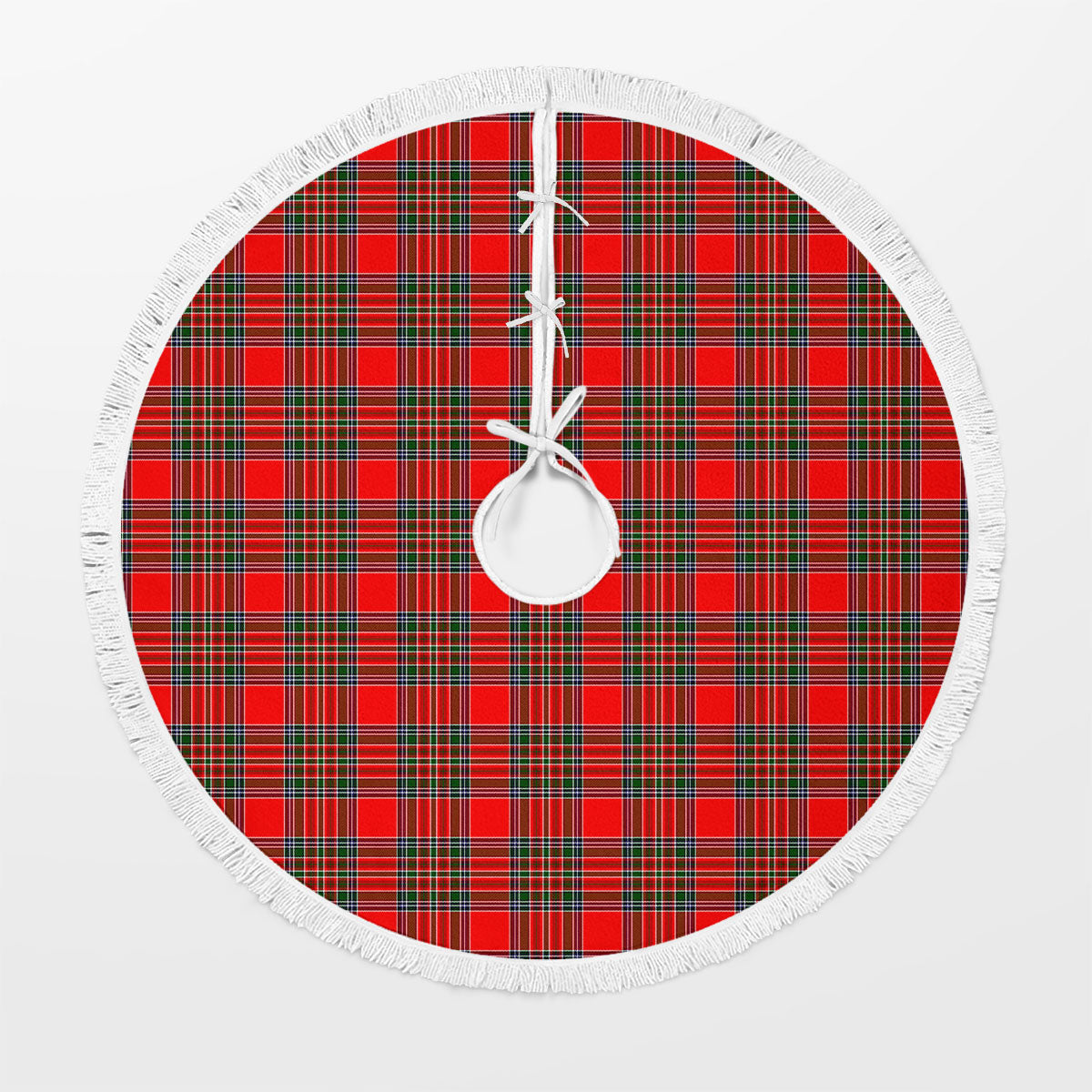Clan MacBean Tartan Christmas Tree Skirt XU33 MacBean Tartan Tartan Christmas   