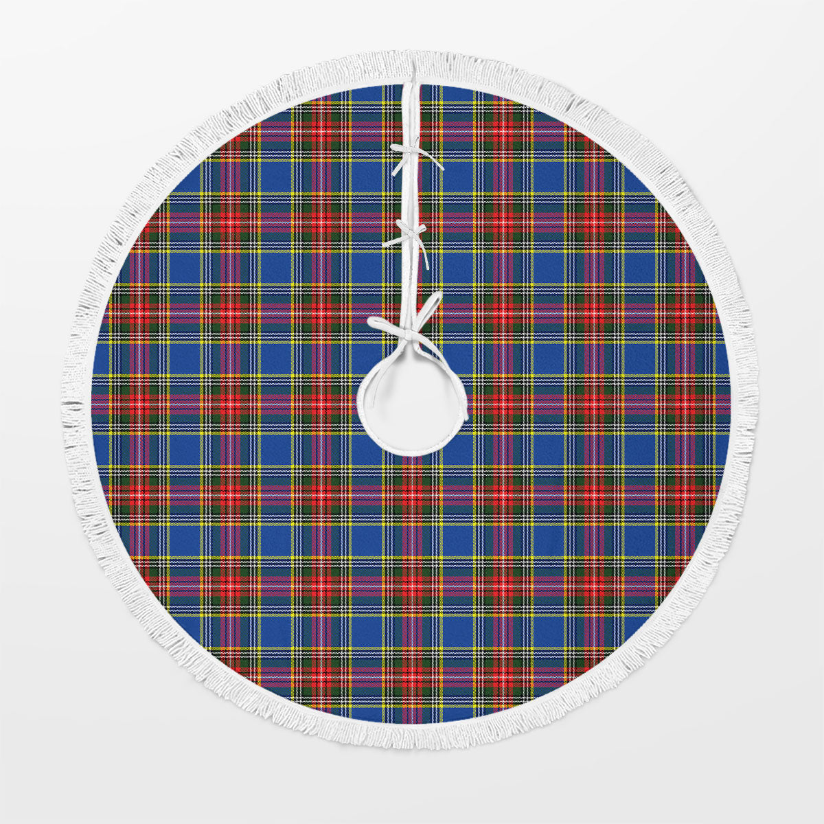 Clan MacBeth Modern Tartan Christmas Tree Skirt MD28 MacBeth Modern Tartan Tartan Christmas   