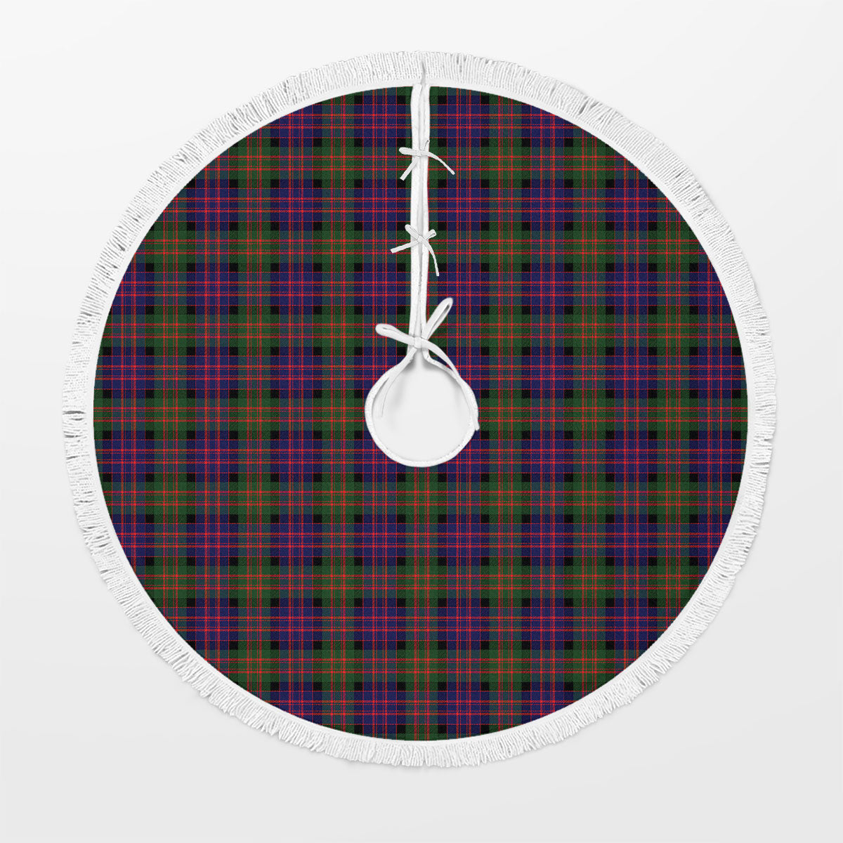 Clan MacBrayne Tartan Christmas Tree Skirt VO27 MacBrayne Tartan Tartan Christmas   