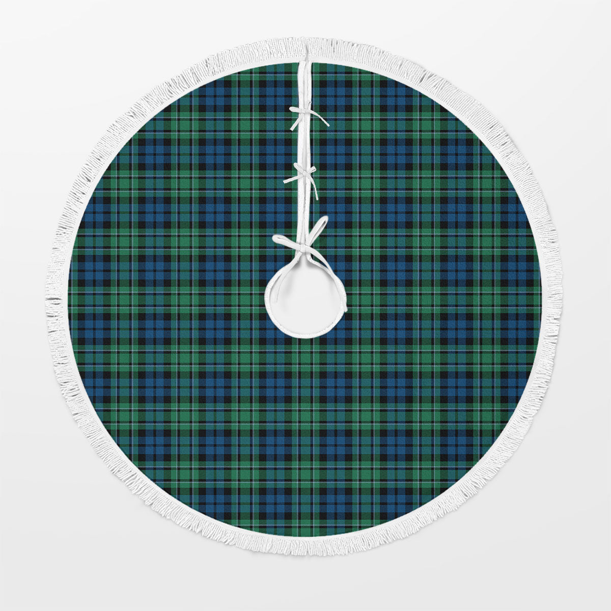 Clan MacCallum Ancient Tartan Christmas Tree Skirt VK77 MacCallum Ancient Tartan Tartan Christmas   