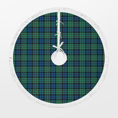 Clan MacCallum Ancient Tartan Christmas Tree Skirt VK77 MacCallum Ancient Tartan Tartan Christmas   