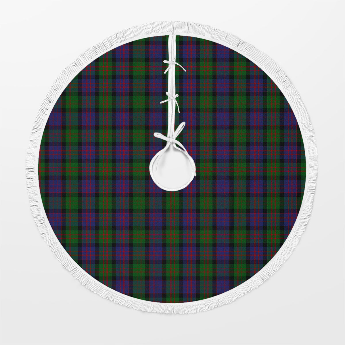 Clan MacDonald Tartan Christmas Tree Skirt SD33 MacDonald Tartan Tartan Christmas   