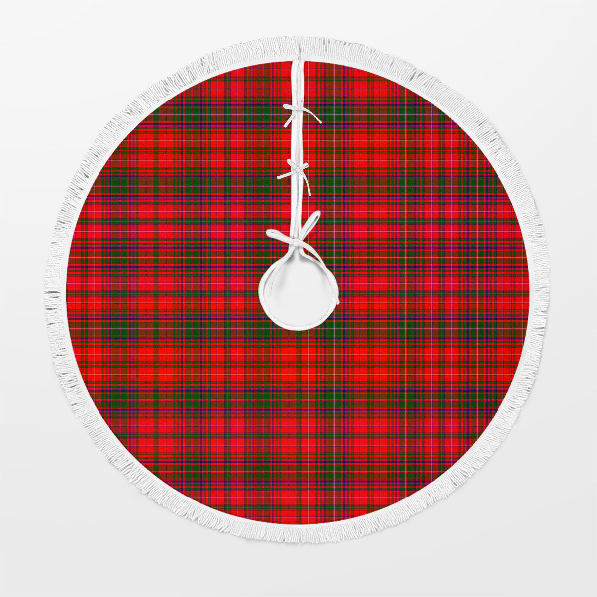 Clan MacDougall Modern Tartan Christmas Tree Skirt VG24 MacDougall Modern Tartan Tartan Christmas   