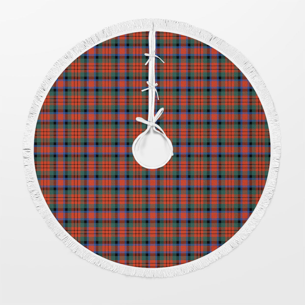 Clan MacDuff Ancient Tartan Christmas Tree Skirt GJ98 MacDuff Ancient Tartan Tartan Christmas   