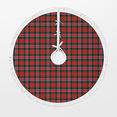 Clan MacDuff Modern Tartan Christmas Tree Skirt BU40 MacDuff Modern Tartan Tartan Christmas   
