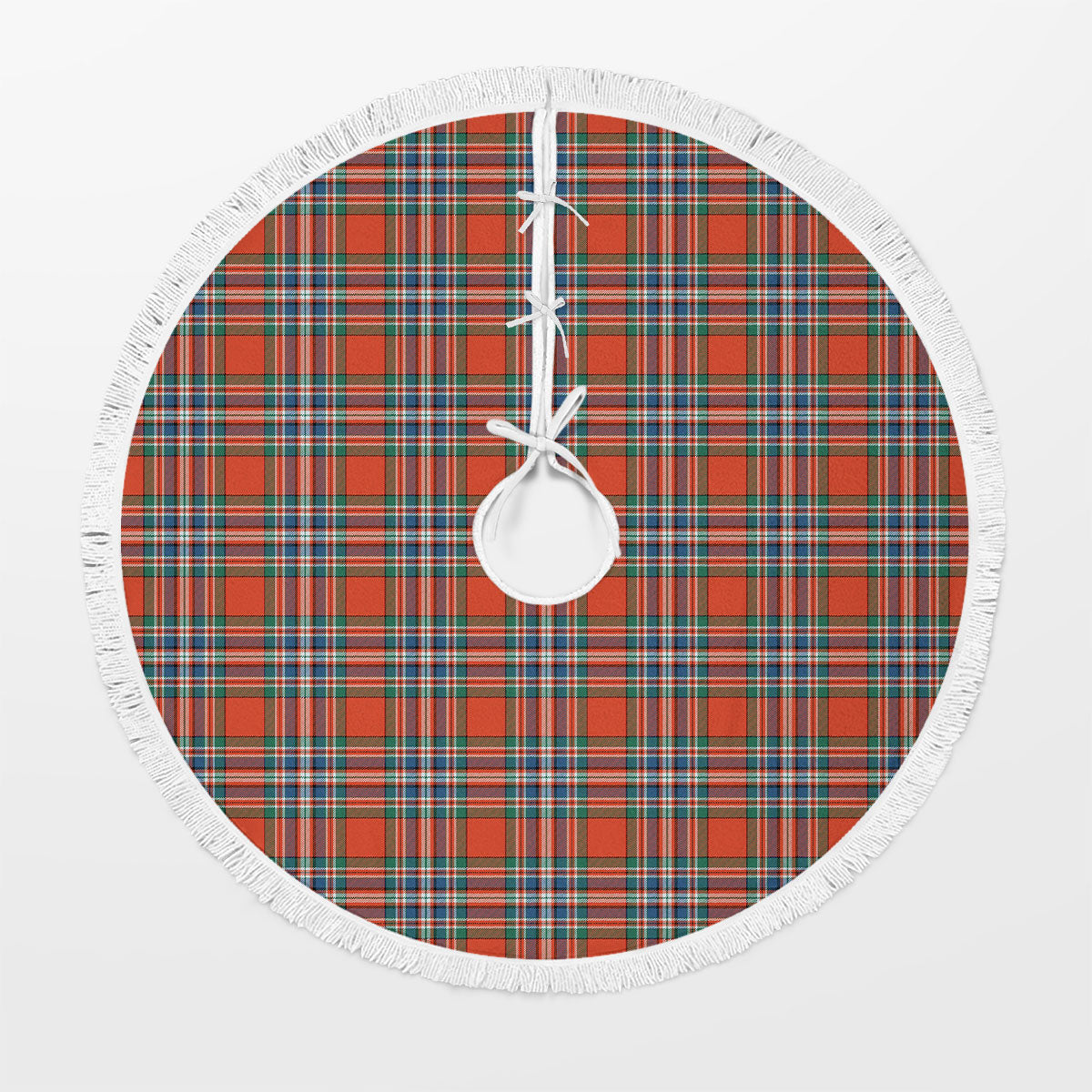 Clan MacFarlane Ancient Tartan Christmas Tree Skirt BX40 MacFarlane Ancient Tartan Tartan Christmas   