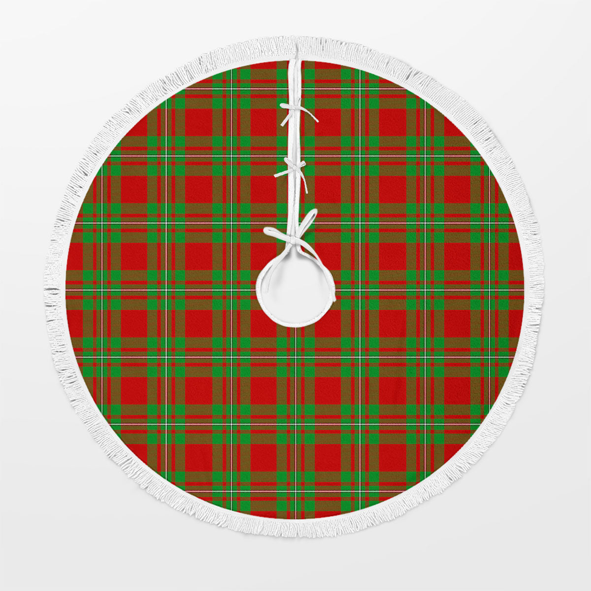 Clan MacGregor Modern Tartan Christmas Tree Skirt HX69 MacGregor Modern Tartan Tartan Christmas   