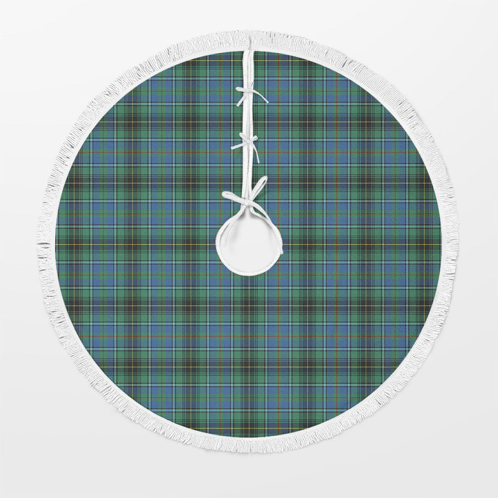 Clan MacInnes Ancient Tartan Christmas Tree Skirt RY51 MacInnes Ancient Tartan Tartan Christmas   