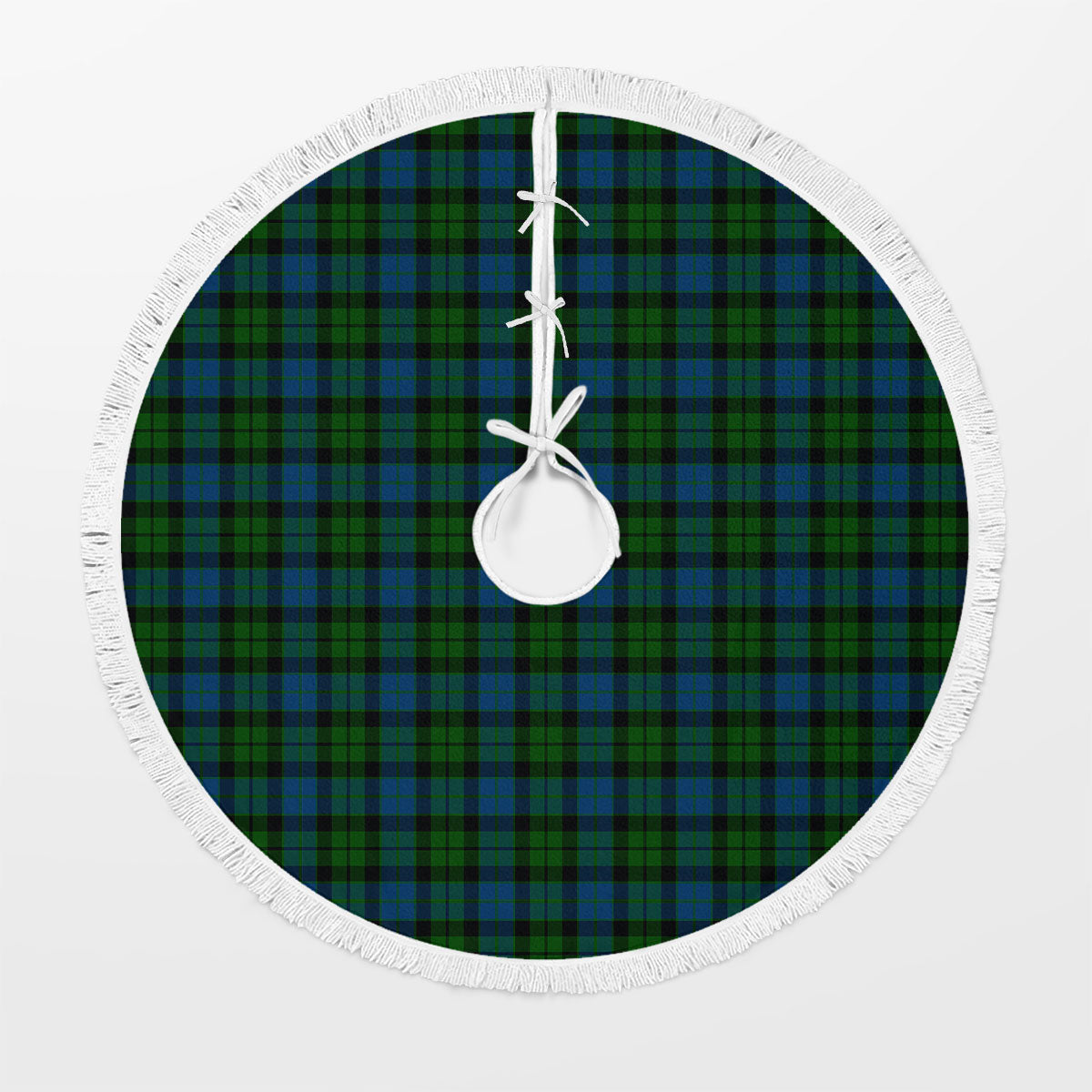 Clan MacKay Modern Tartan Christmas Tree Skirt VZ22 MacKay Modern Tartan Tartan Christmas   