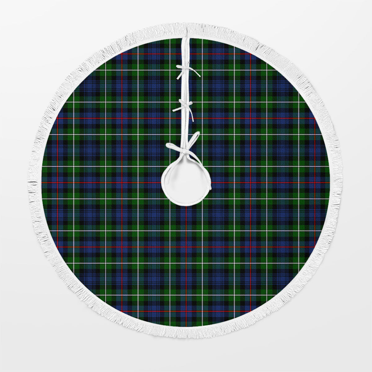 Clan MacKenzie Modern Tartan Christmas Tree Skirt SB96 MacKenzie Modern Tartan Tartan Christmas   