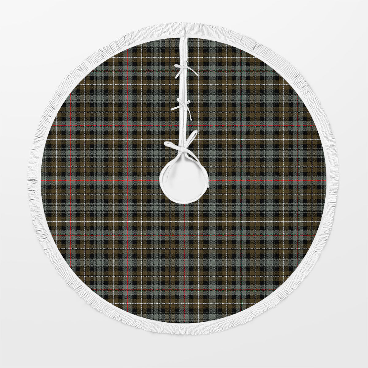 Clan MacKenzie Weathered Tartan Christmas Tree Skirt XA29 MacKenzie Weathered Tartan Tartan Christmas   