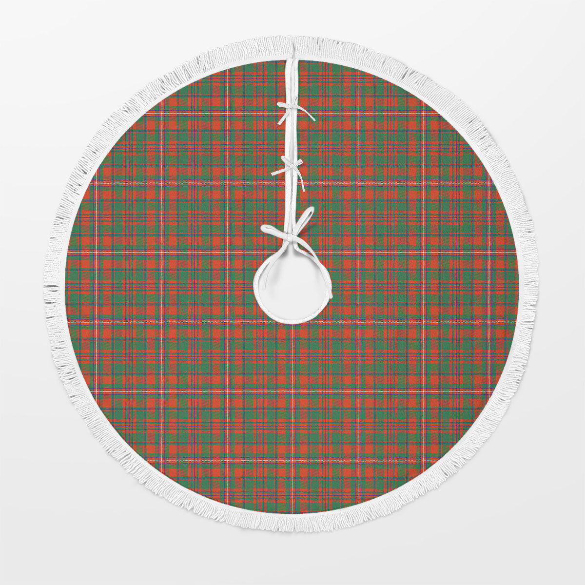 Clan MacKinnon Ancient Tartan Christmas Tree Skirt VL22 MacKinnon Ancient Tartan Tartan Christmas   