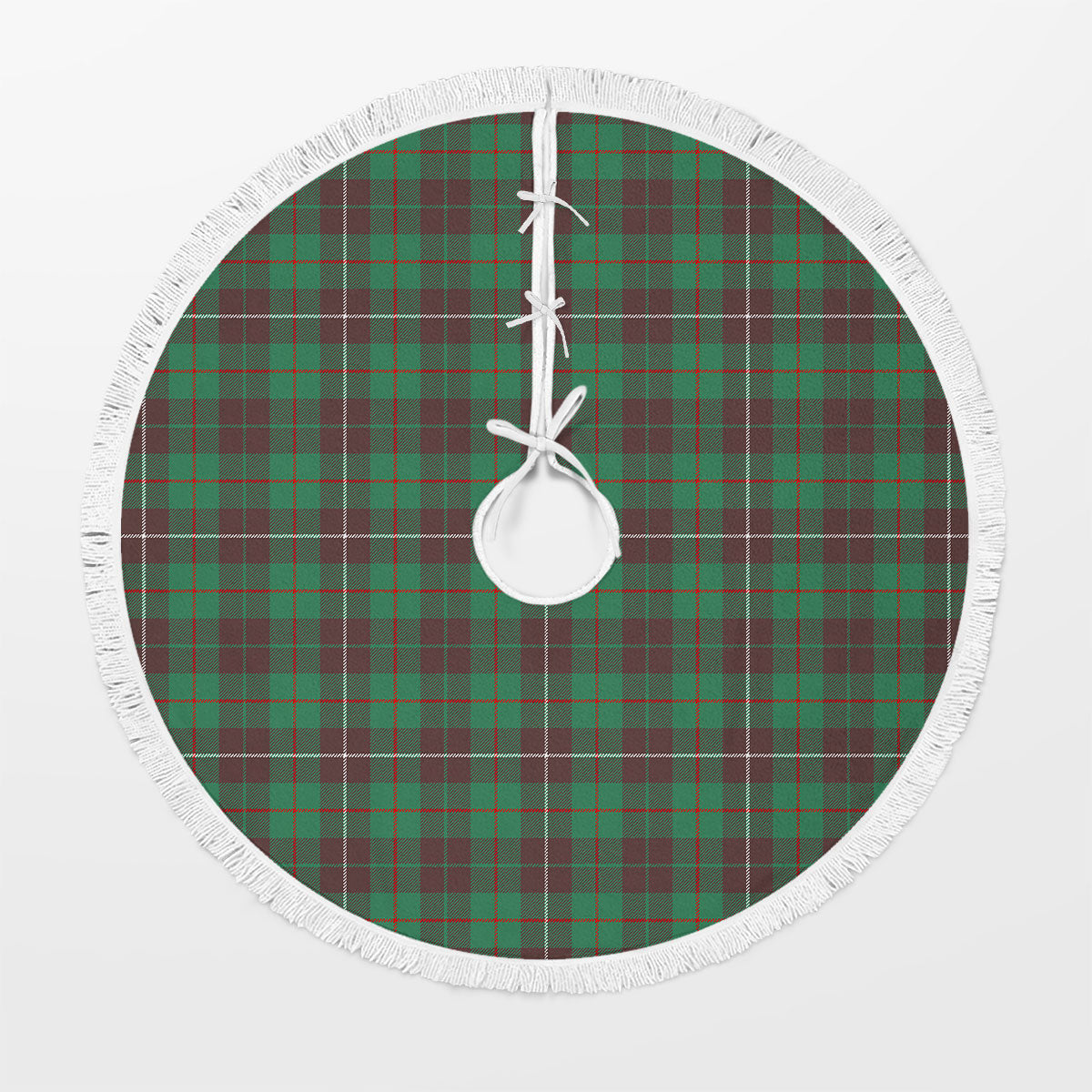 Clan MacKinnon Hunting Ancient Tartan Christmas Tree Skirt HE57 MacKinnon Hunting Ancient Tartan Tartan Christmas   
