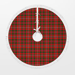 Clan MacKinnon Modern Tartan Christmas Tree Skirt BY66 MacKinnon Modern Tartan Tartan Christmas   