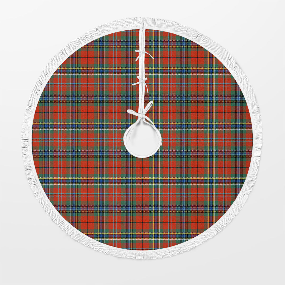 Clan MacLean of Duart Ancient Tartan Christmas Tree Skirt JW61 MacLean of Duart Ancient Tartan Tartan Christmas   