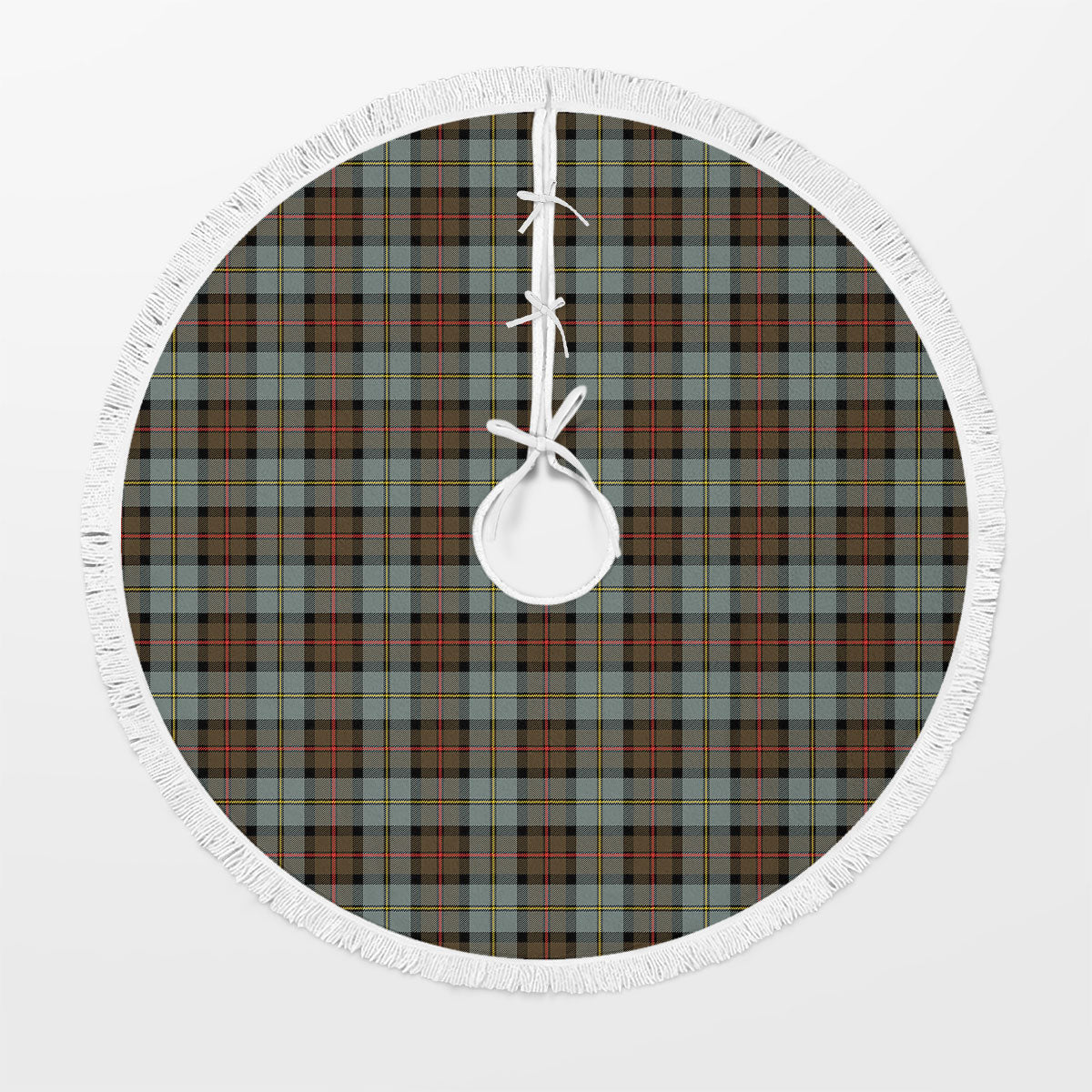 Clan MacLeod of Harris Weathered Tartan Christmas Tree Skirt HK43 MacLeod of Harris Weathered Tartan Tartan Christmas   