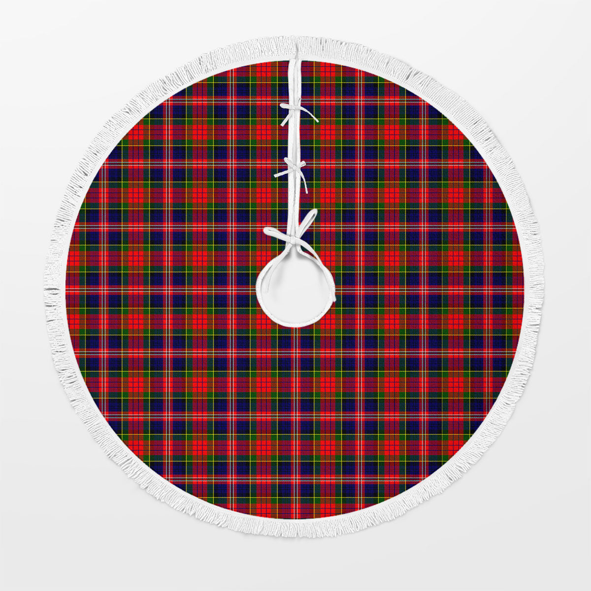Clan MacPherson Modern Tartan Christmas Tree Skirt RH55 MacPherson Modern Tartan Tartan Christmas   