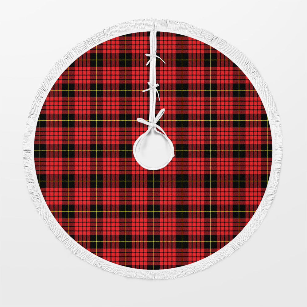 Clan MacQueen Modern Tartan Christmas Tree Skirt WO13 MacQueen Modern Tartan Tartan Christmas   