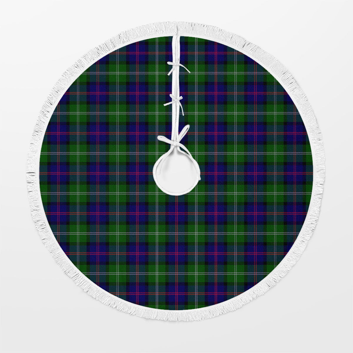 Clan MacThomas Modern Tartan Christmas Tree Skirt BL28 MacThomas Modern Tartan Tartan Christmas   
