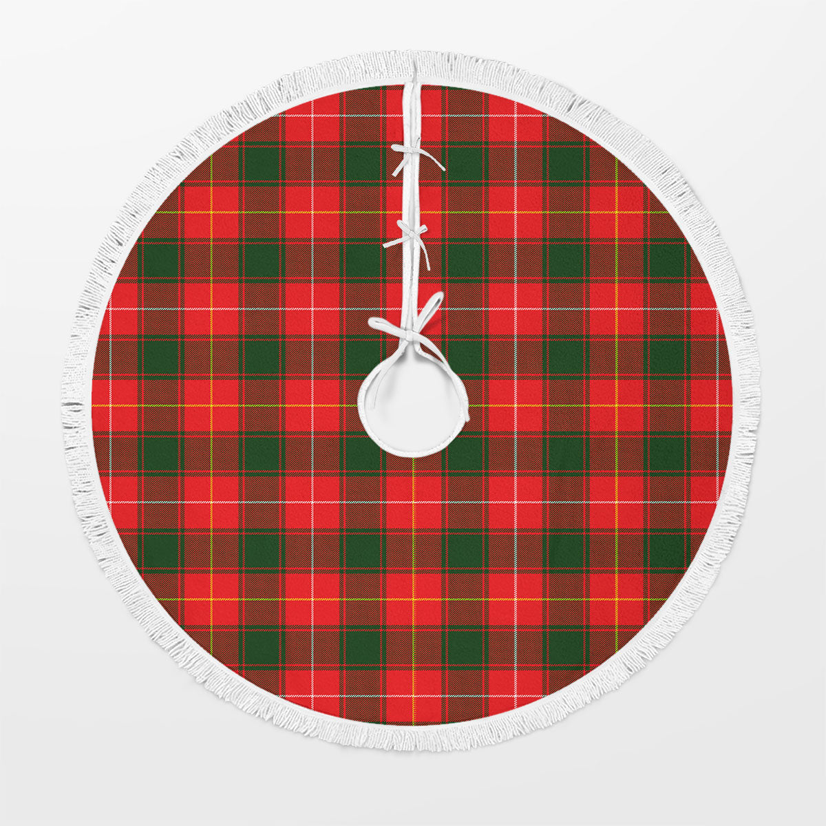 Clan McPhee Tartan Christmas Tree Skirt KJ29 McPhee Tartan Tartan Christmas   