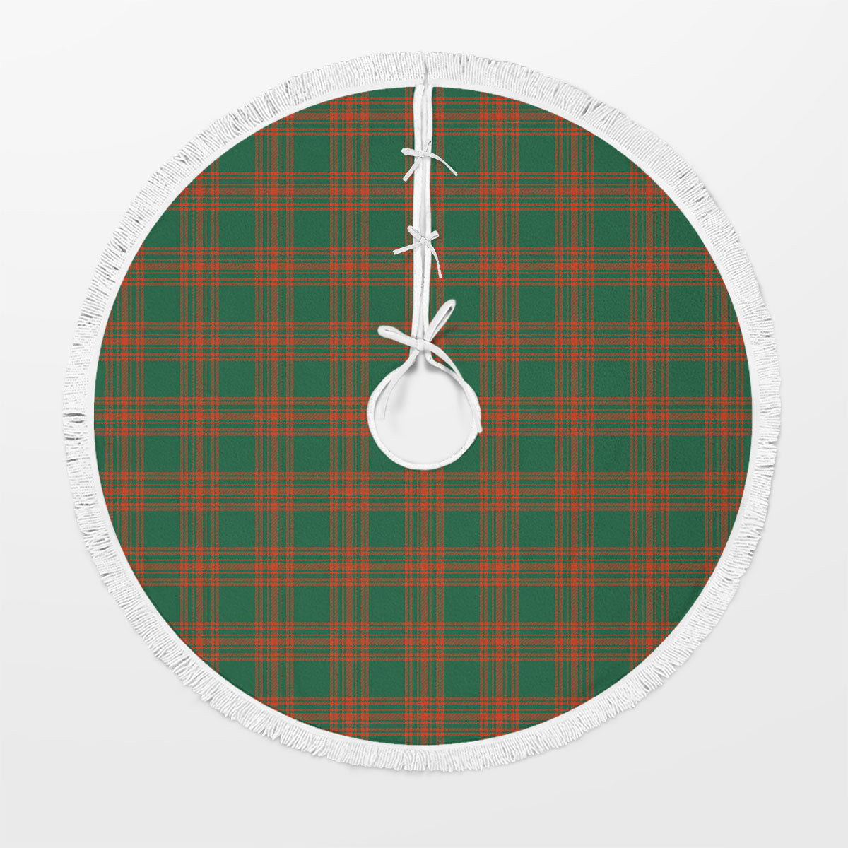 Clan Menzies Green Ancient Tartan Christmas Tree Skirt VR41 Menzies Green Ancient Tartan Tartan Christmas   
