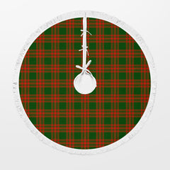 Clan Menzies Green Modern Tartan Christmas Tree Skirt GG20 Menzies Green Modern Tartan Tartan Christmas   