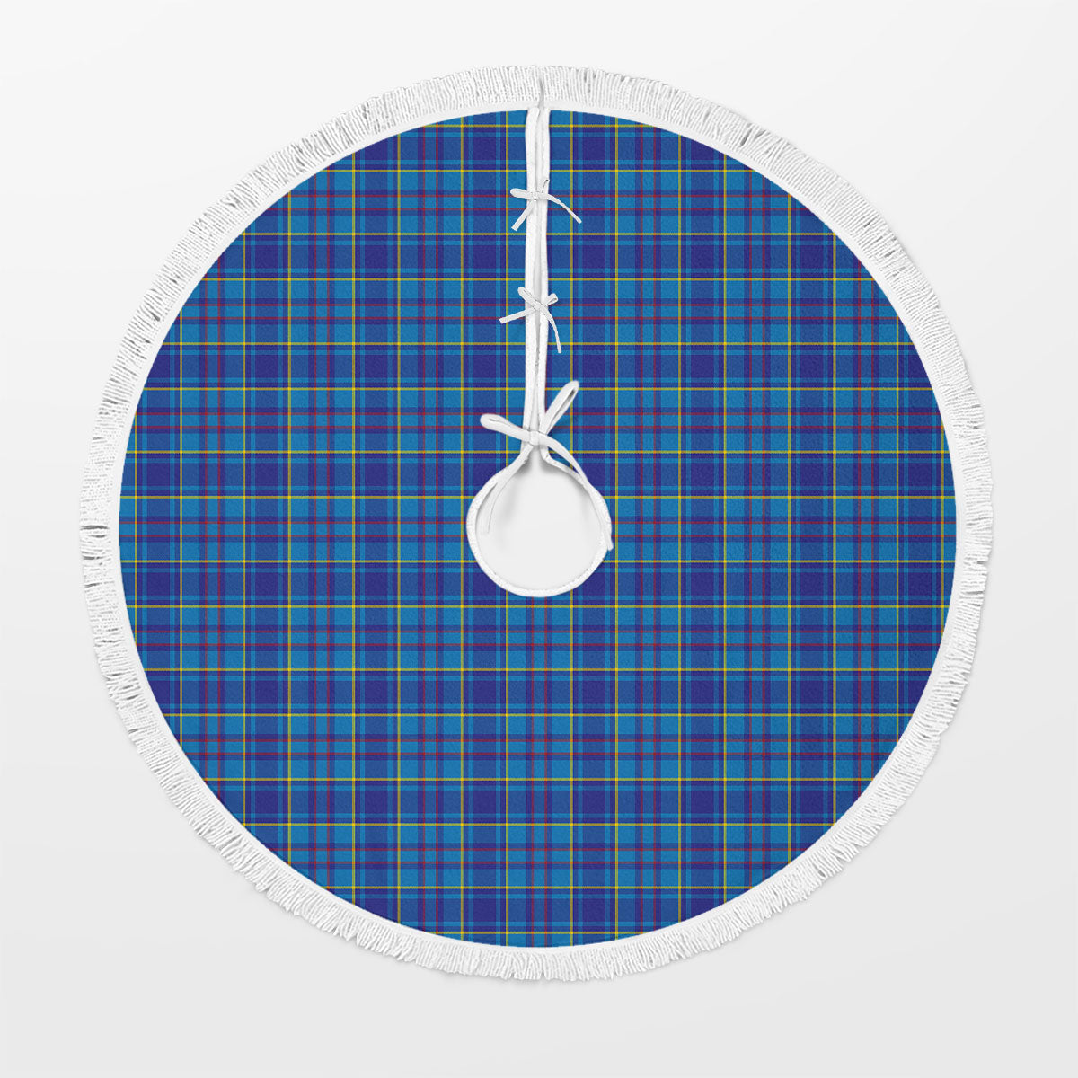 Clan Mercer Modern Tartan Christmas Tree Skirt AH14 Mercer Modern Tartan Tartan Christmas   