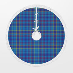Clan Mercer Modern Tartan Christmas Tree Skirt AH14 Mercer Modern Tartan Tartan Christmas   
