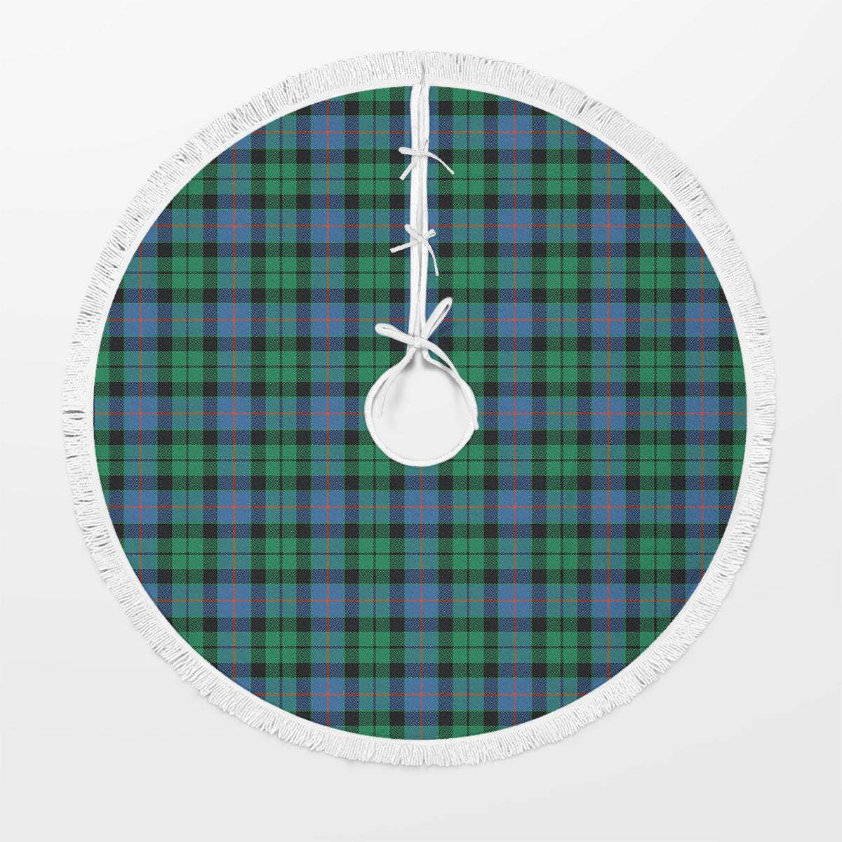 Clan Morrison Ancient Tartan Christmas Tree Skirt TJ97 Morrison Ancient Tartan Tartan Christmas   