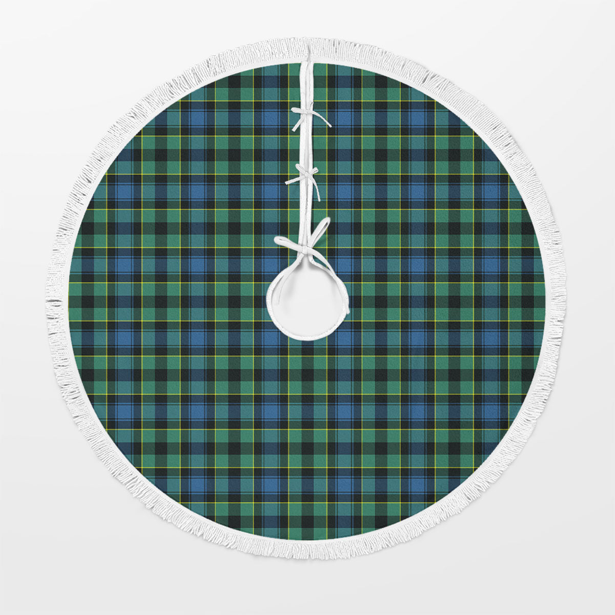 Clan Mowat Ancient Tartan Christmas Tree Skirt TC10 Mowat Ancient Tartan Tartan Christmas   