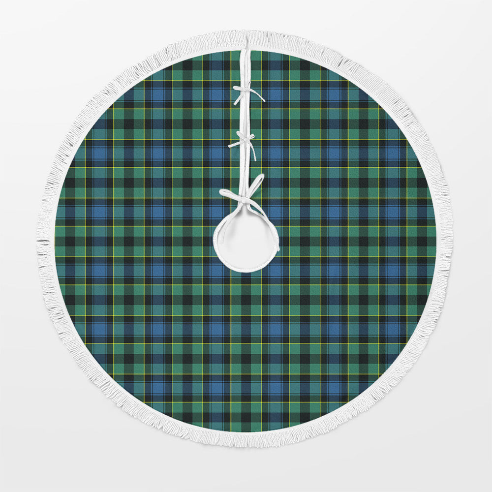 Clan Mowat Ancient Tartan Christmas Tree Skirt TC10 Mowat Ancient Tartan Tartan Christmas   