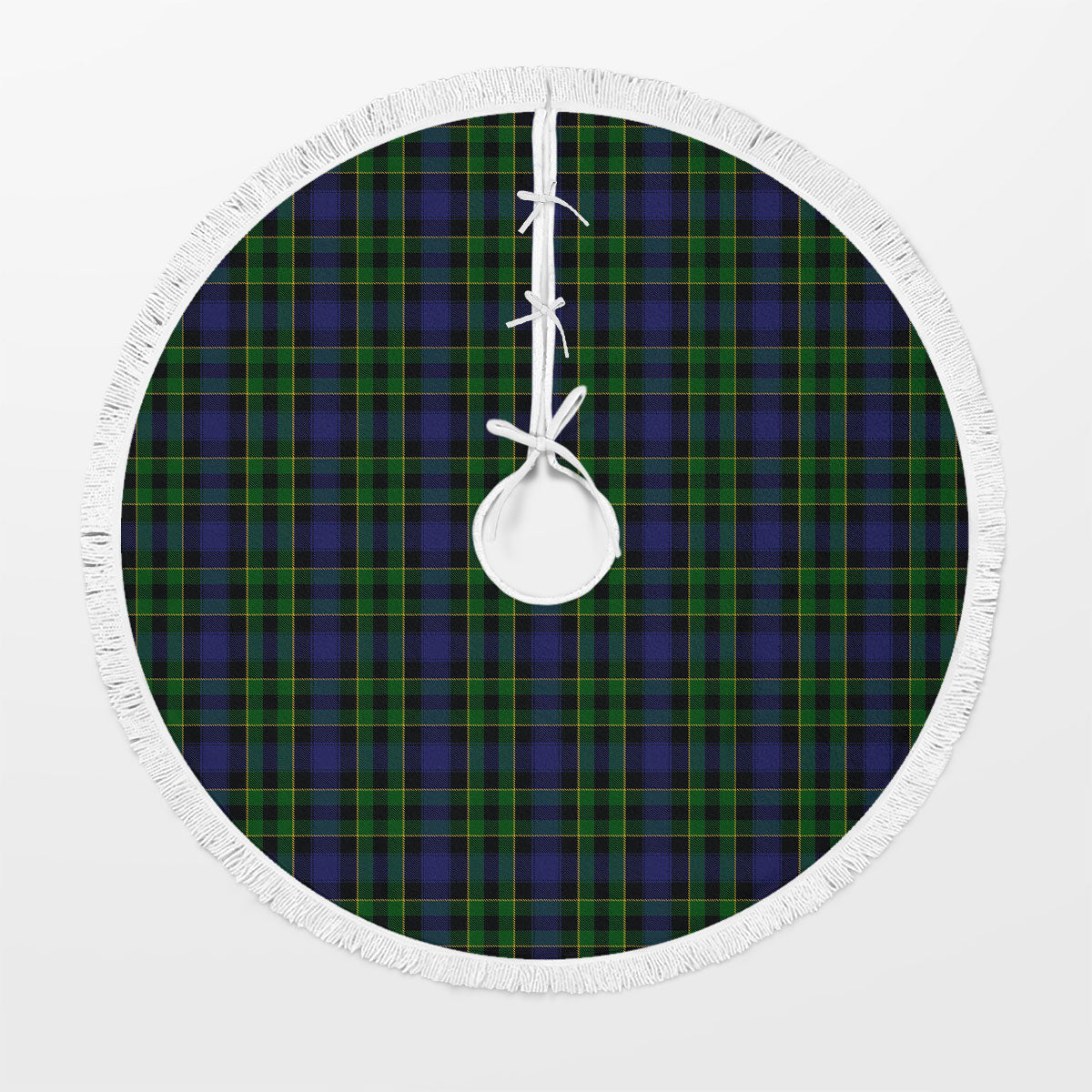 Clan Mowat Modern Tartan Christmas Tree Skirt DH99 Mowat Modern Tartan Tartan Christmas   
