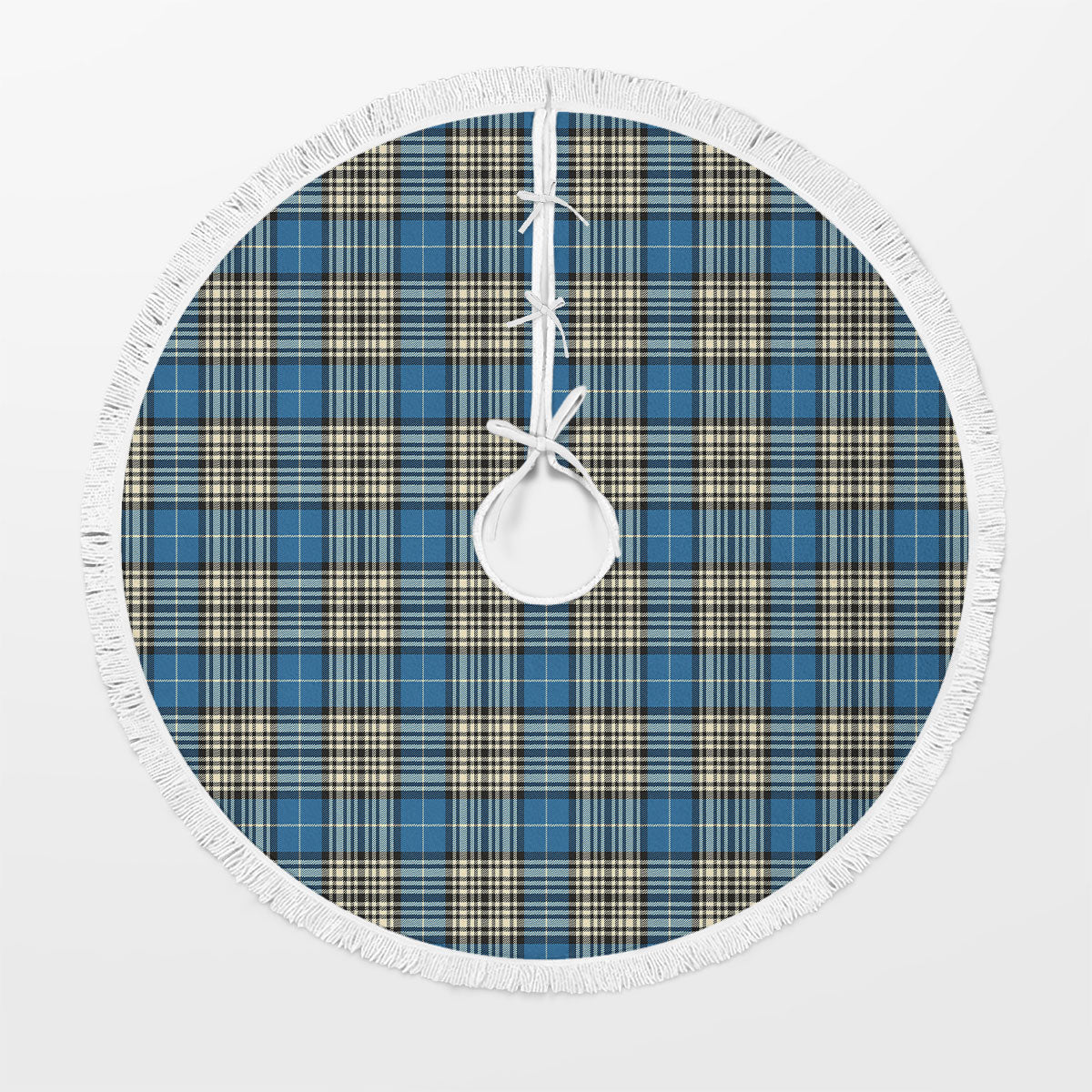 Clan Napier Ancient Tartan Christmas Tree Skirt JF94 Napier Ancient Tartan Tartan Christmas   