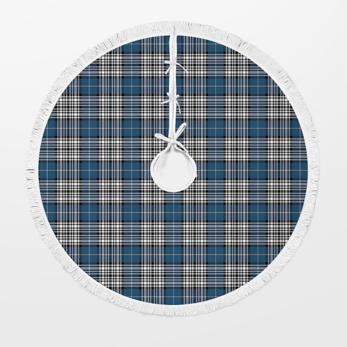 Clan Napier Modern Tartan Christmas Tree Skirt CA30 Napier Modern Tartan Tartan Christmas   
