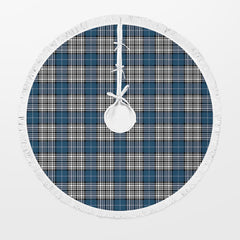 Clan Napier Modern Tartan Christmas Tree Skirt CA30 Napier Modern Tartan Tartan Christmas   