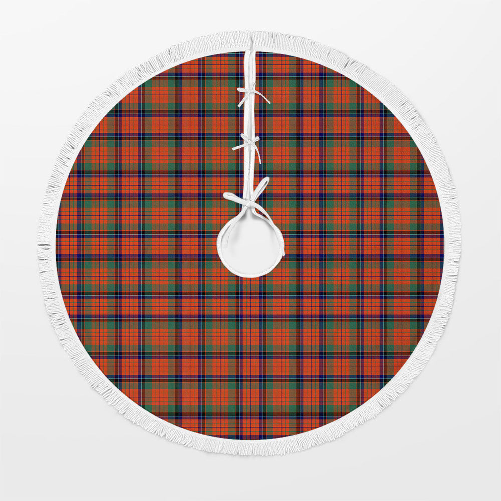 Clan Nicolson Ancient Tartan Christmas Tree Skirt OW96 Nicolson Ancient Tartan Tartan Christmas   